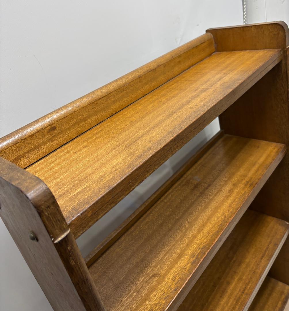 東京直接引取可★アンティークショップ　本棚　昭和レトロ　棚　みやこ