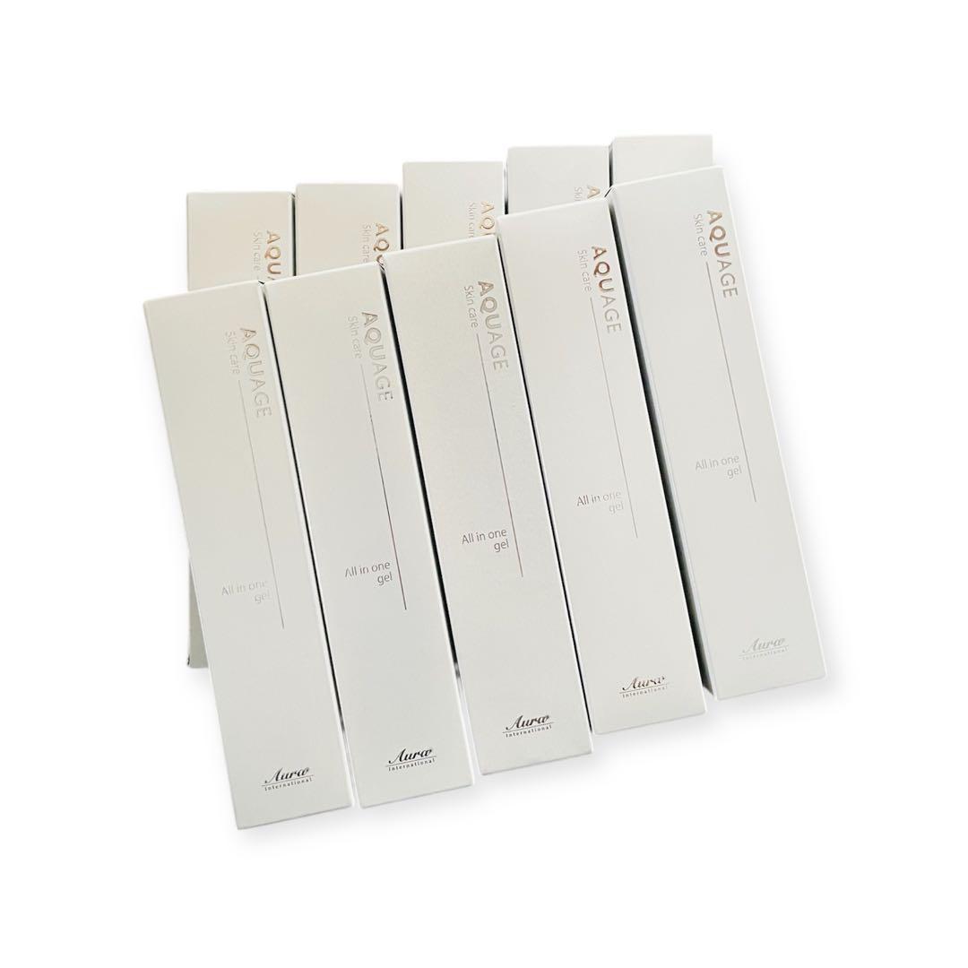 アクアージュ オールインワンジェル 10本 アウラ 美容ジェル 50g