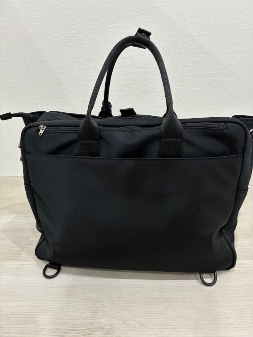 さくら　【美品】SELENT ÉTHER ナイロン ブラック トートバッグ