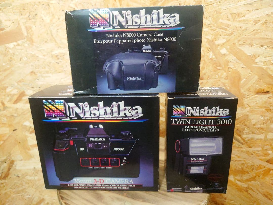 新品未使用 Nishikaニシカ N8000 3Dカメラ 3点セット