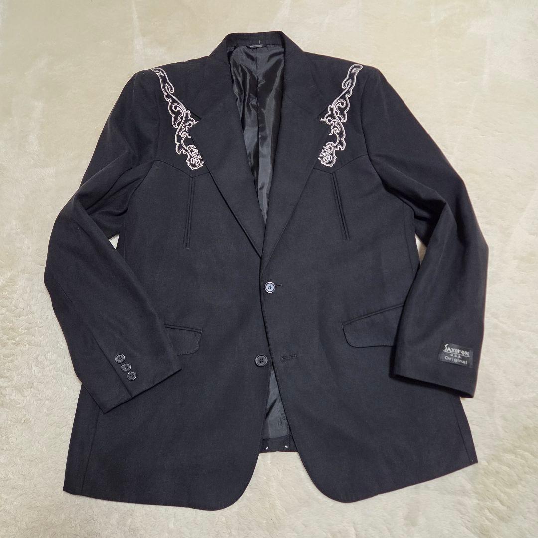 SAXIFON Original　テーラードジャケット　ウエスタン　刺繍　USA