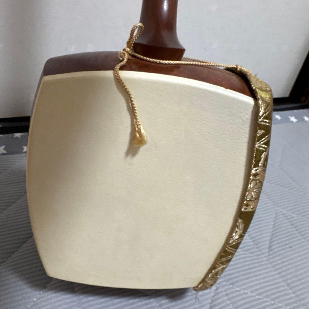 三味線　飾り棚　収納ケース　細棹