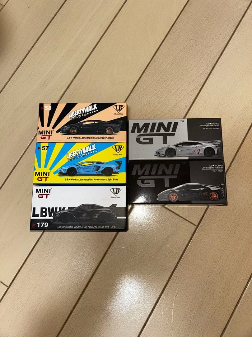 MINI GT LB-WORKS ミニカー 5台セット