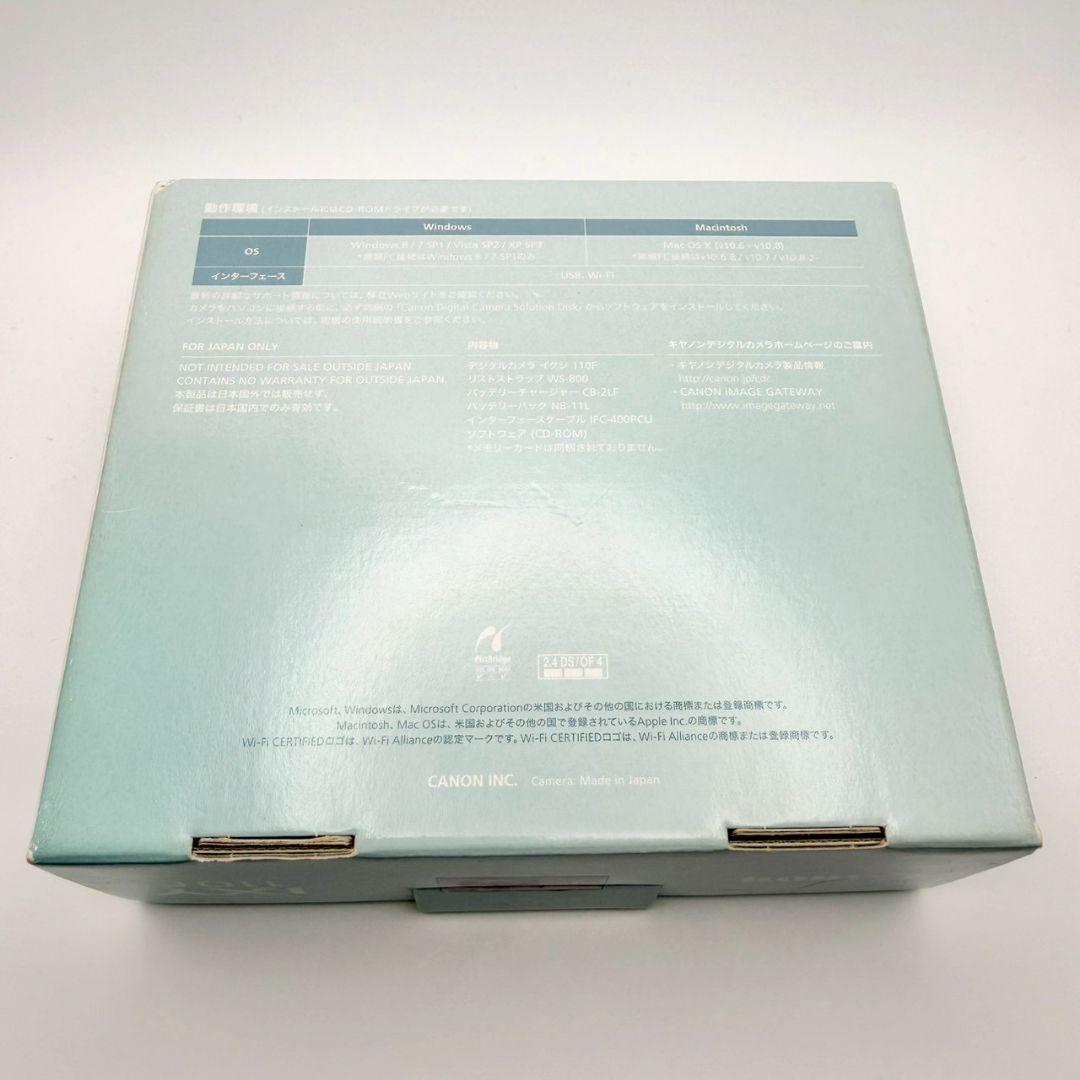 【Roche】Canon IXY 110F レッド デジカメ 915-11