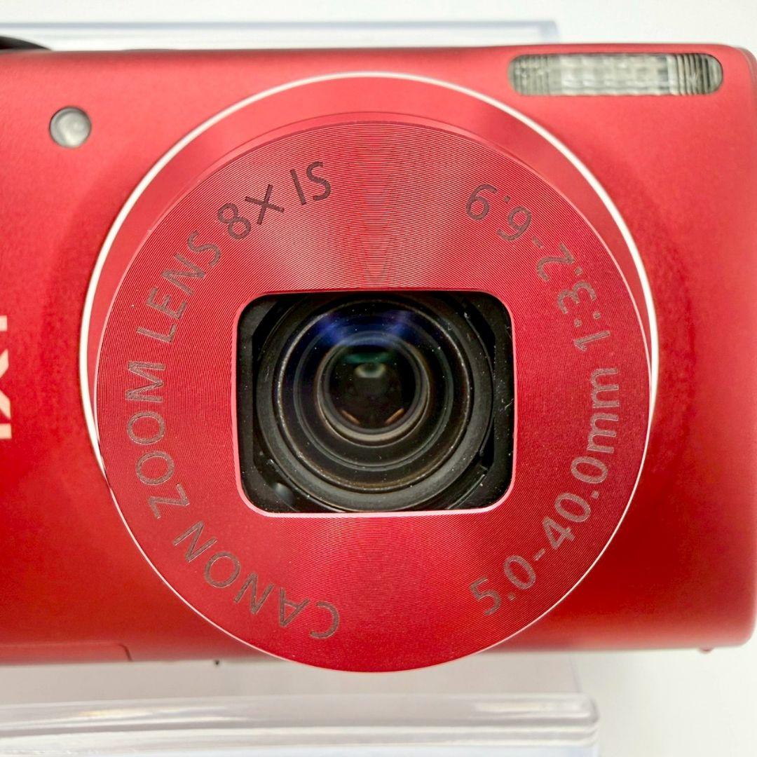 【Roche】Canon IXY 110F レッド デジカメ 915-11