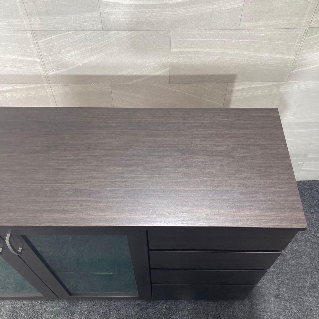 ニトリ キッチンカウンター コパン 幅120cm 食器棚 格安 d4863