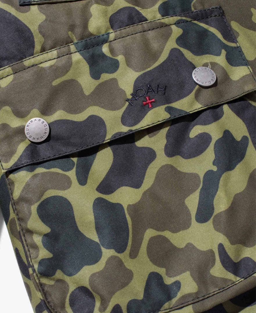 Barbour × NOAH Camo Bedale カモ ビデイル　タグ付き