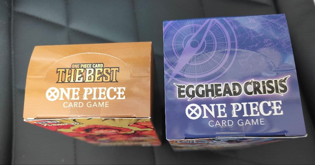 ワンピースカードゲーム ザベスト、 エッグヘッドクライシス 計2BOX テープ付