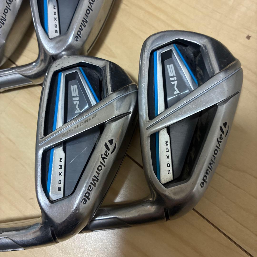 TaylorMade SIM MAX OS アイアンセット 5本セット 即日発送