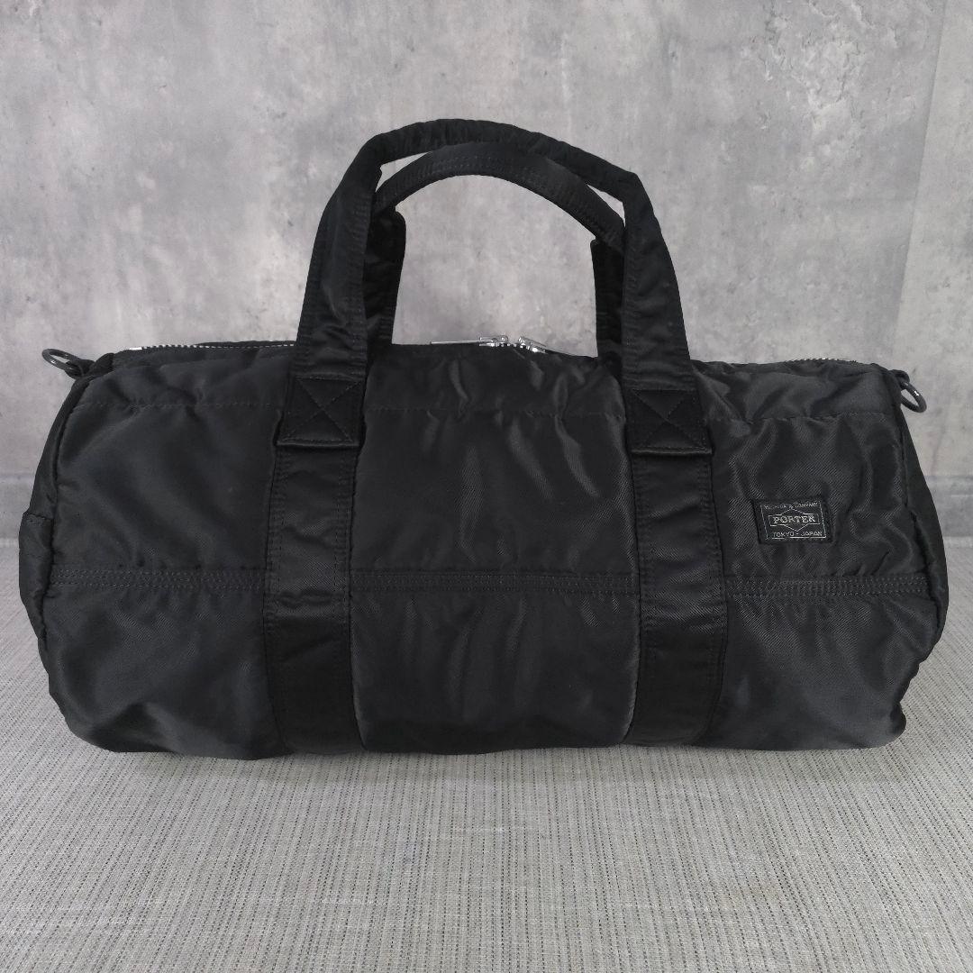 超美品　PORTER　タンカー　2way　ダッフルバッグ　ボストンバッグ　黒