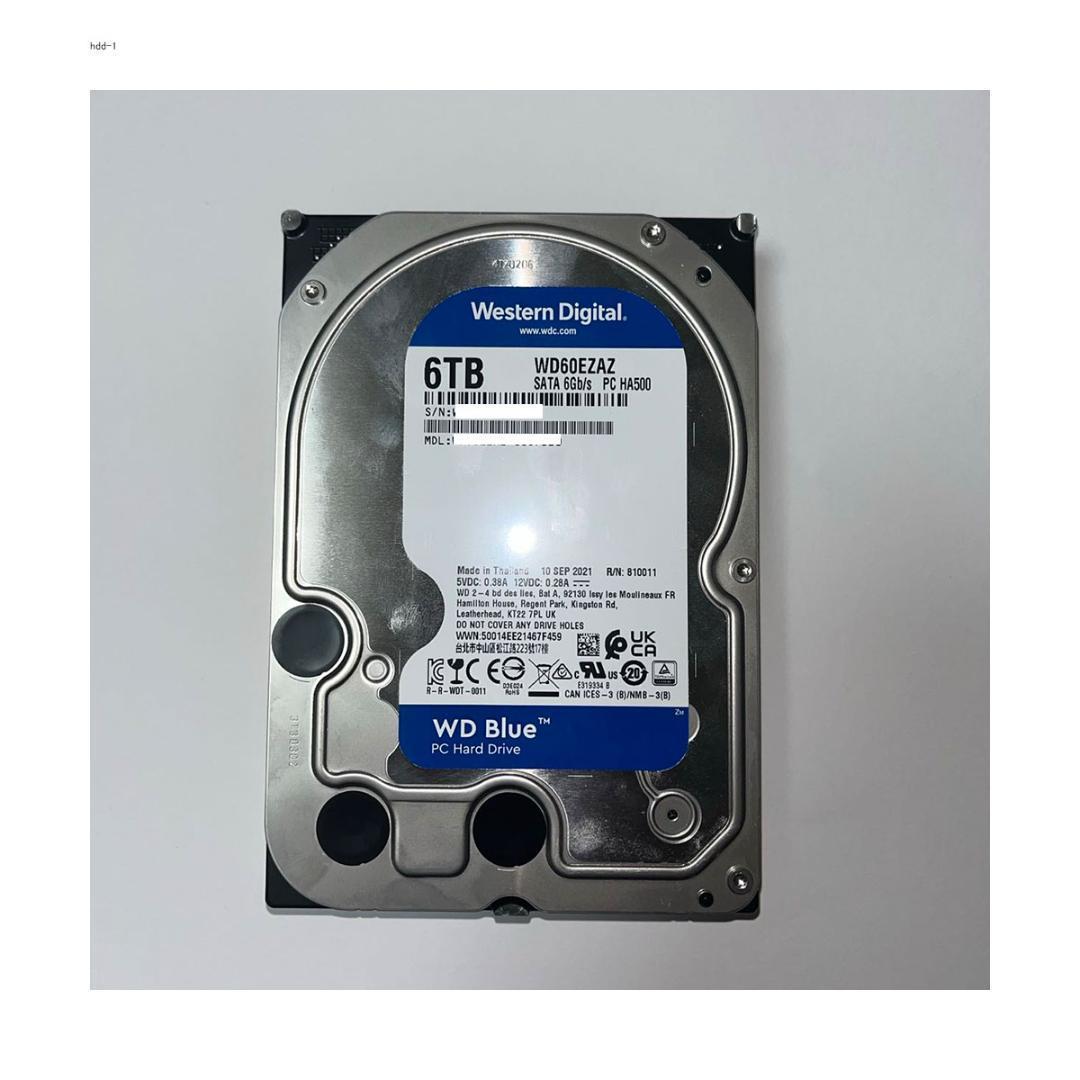 WD Blue 6TB HDD WD60EZAZ 27,302時間利用