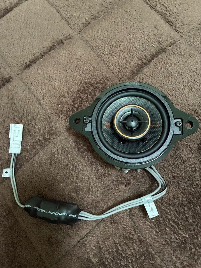 KICKER キッカースピーカー KSC3504 + OG350LH各1個