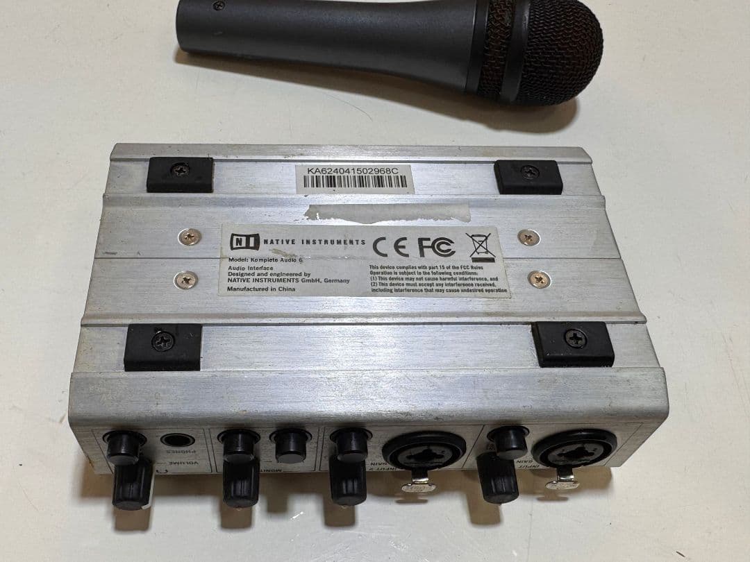 Native KompleteAudio 6 オーディオインターフェイス