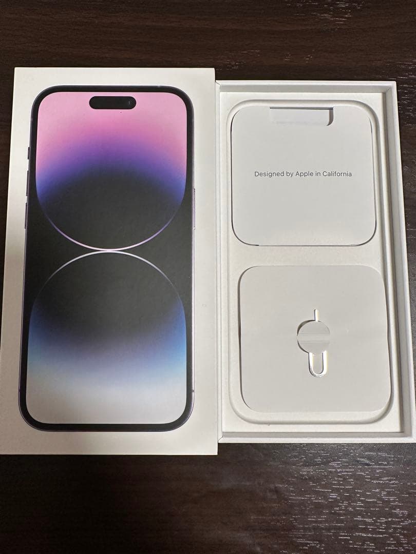 【美品】iPhone 14 Pro 512GB ディープパープル SIMフリー