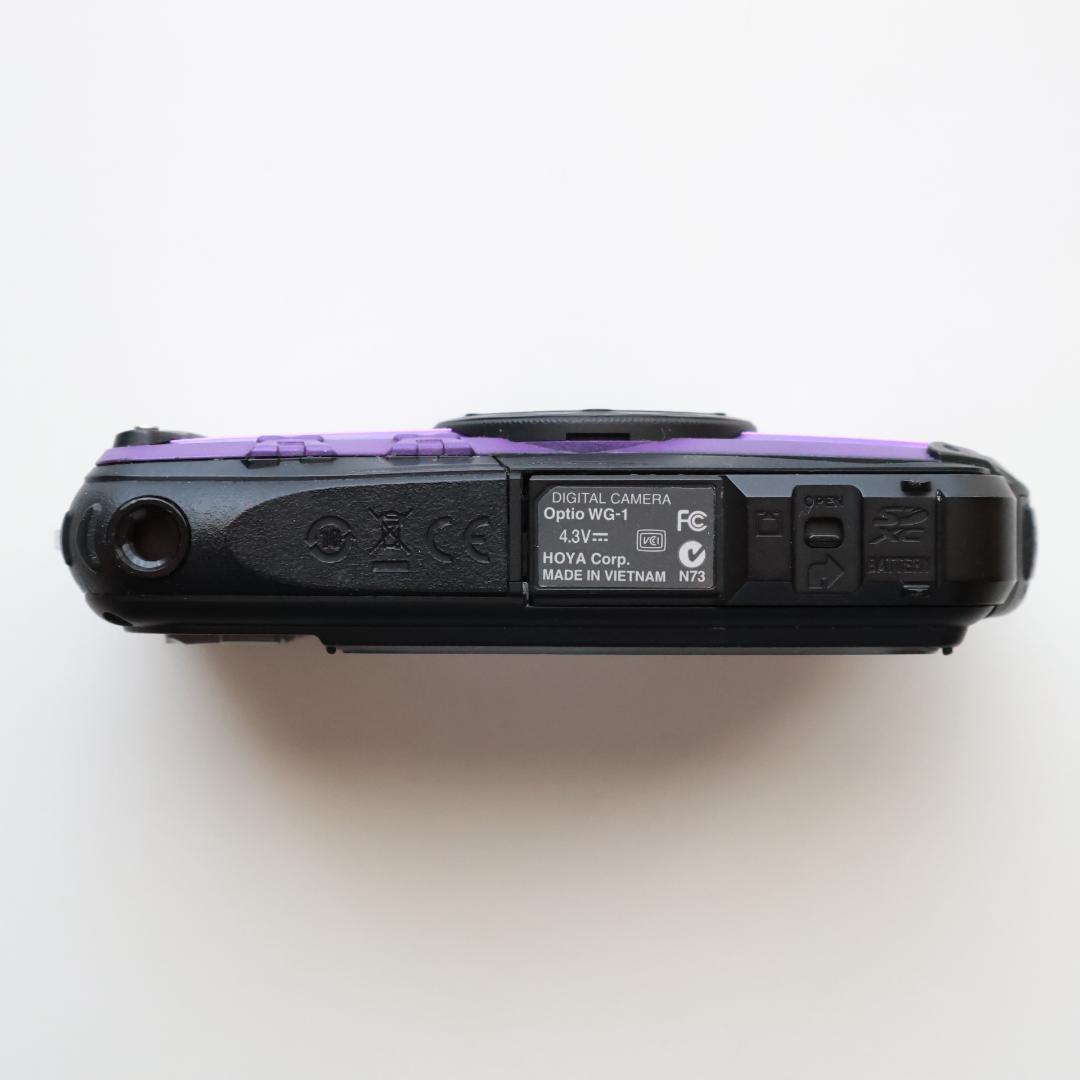 PENTAX Optio WG-1 パープル (防水カメラ)
