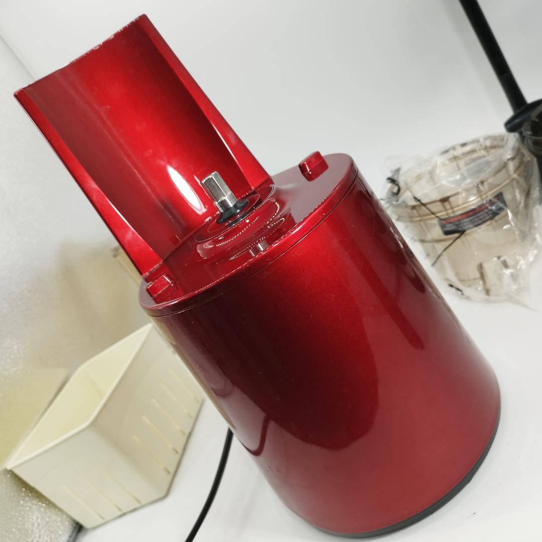 美品　Hurom　スロージューサー　H-AA-RBA17　ヒューロム　レッド