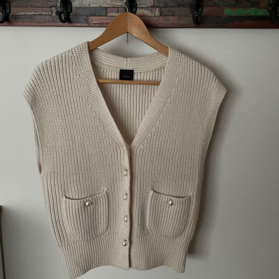 Spick and span パー ルニットベスト　2枚セット