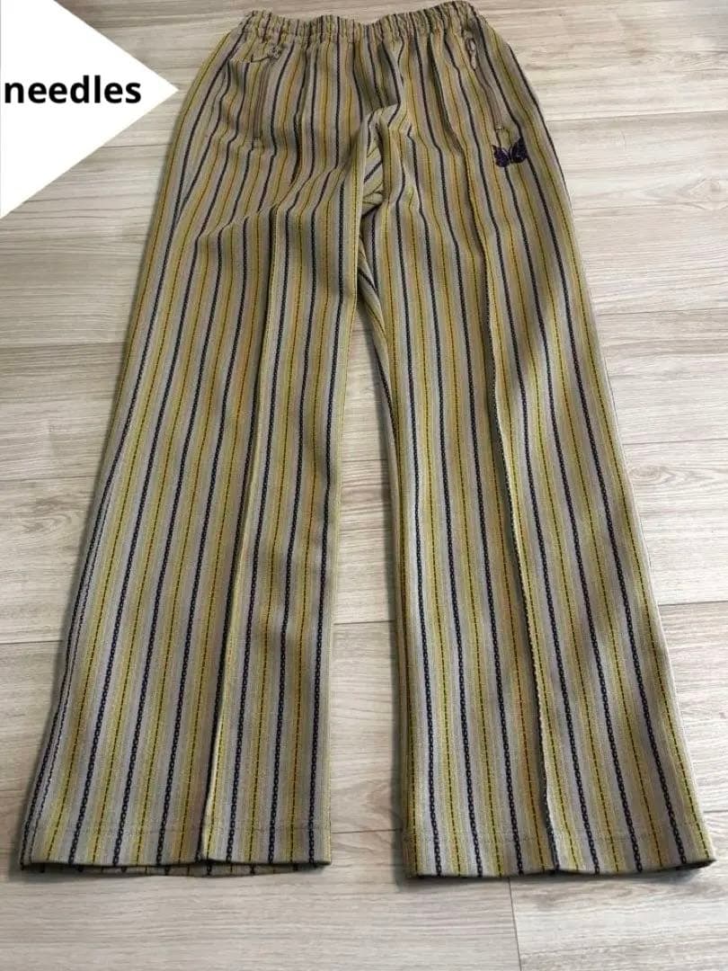 Needles ニードルス ストレート トラックパンツ スラックス ジャージ