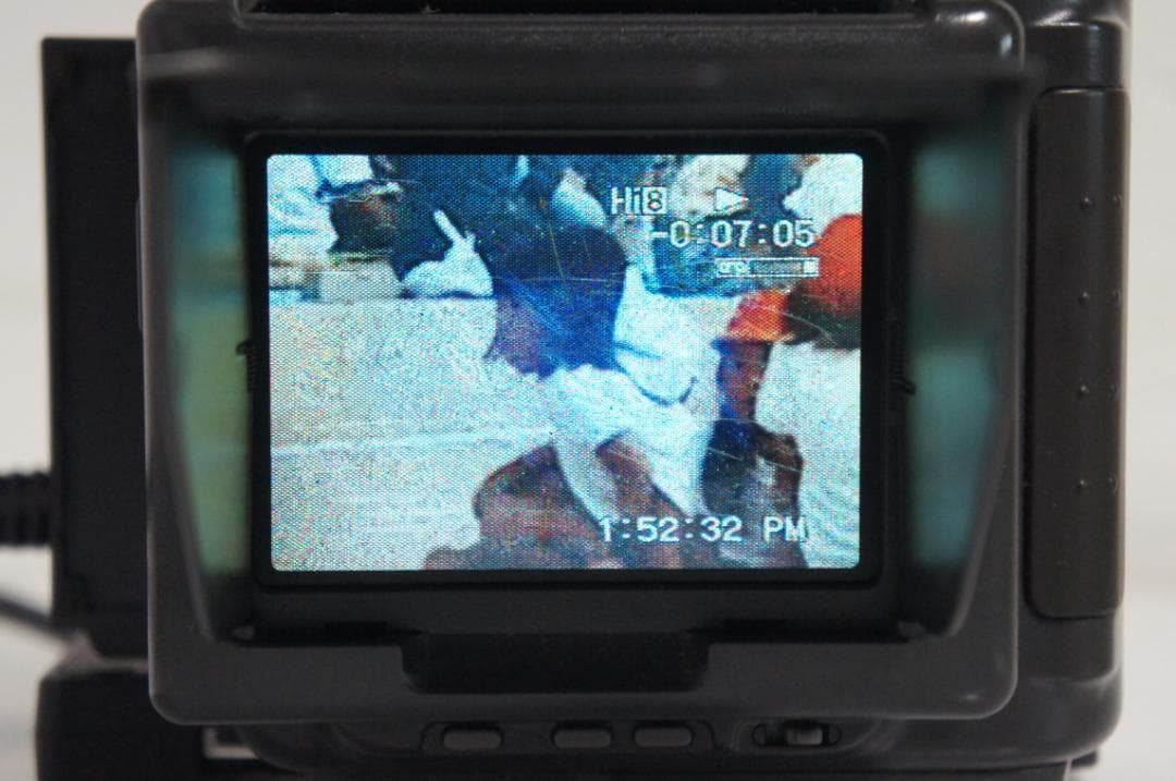 希少【動作品】SONY CCD SC7 ビデオカメラ Hi8 8mm 615