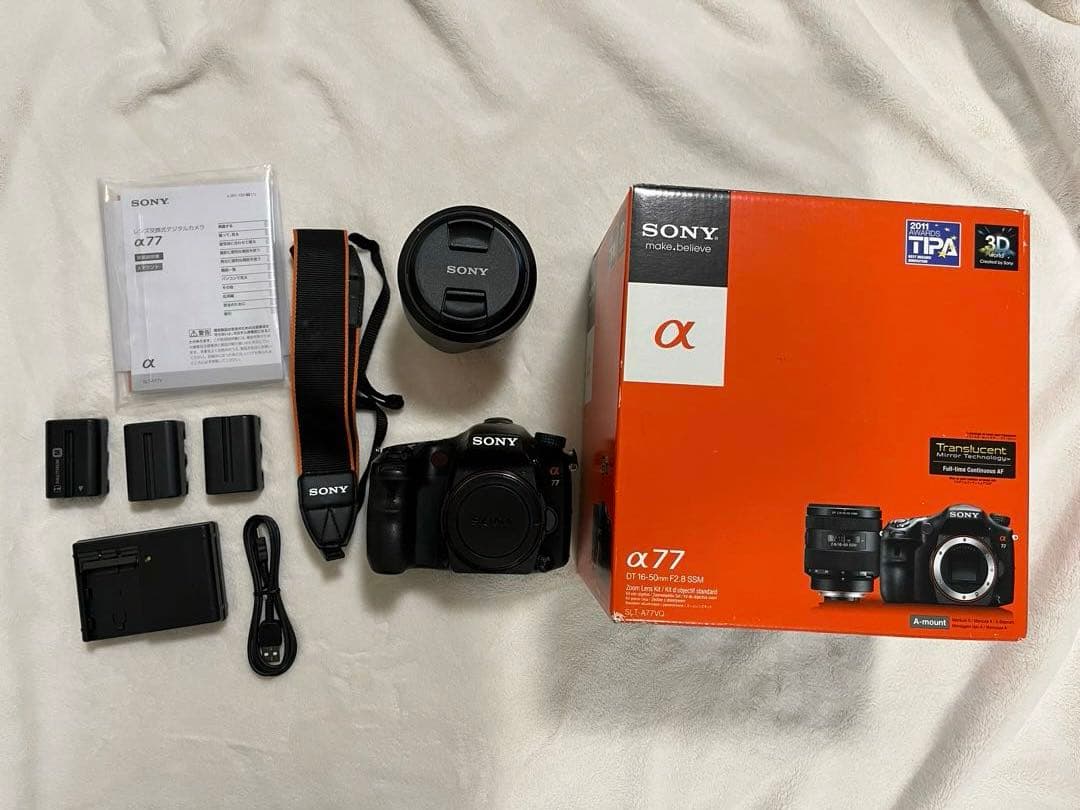 SONY α77 DT16-50ｍｍF2.8SSMレンズセット