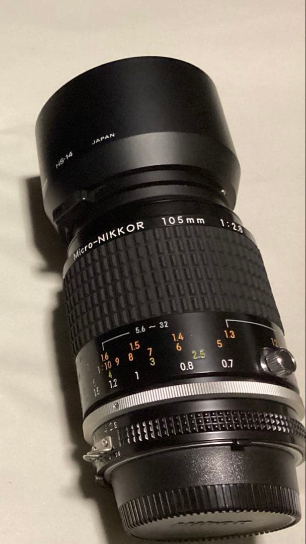 新品同様 ニコンAi-s Micro NIKKOR 105mm f/2.8