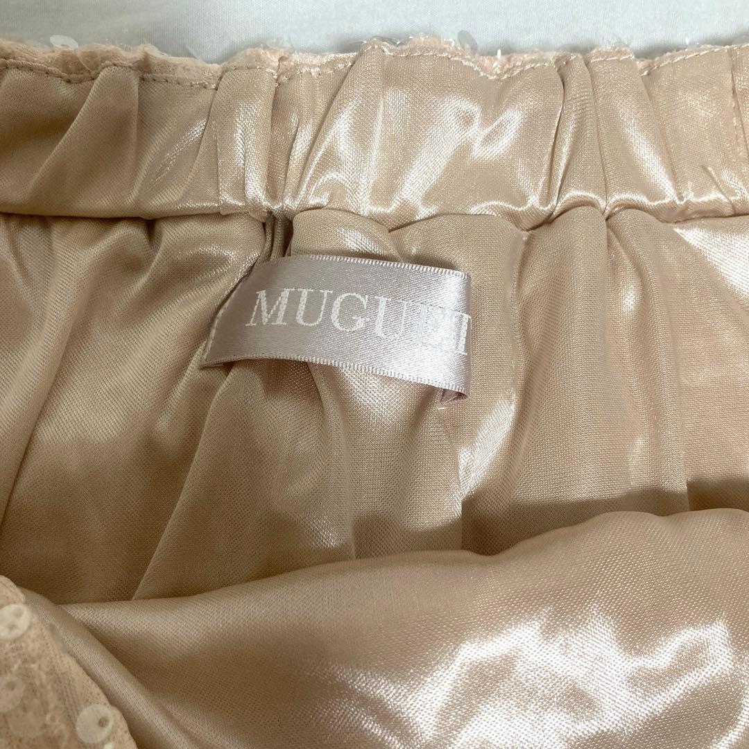 muguet スパンコールミニスカート ピンク Mサイズ