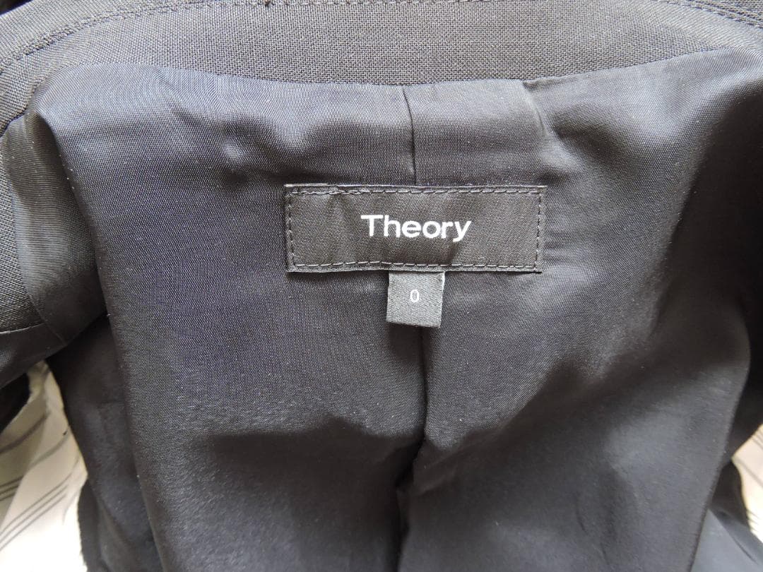 theory　セオリー　スーツ　黒　サイズ０