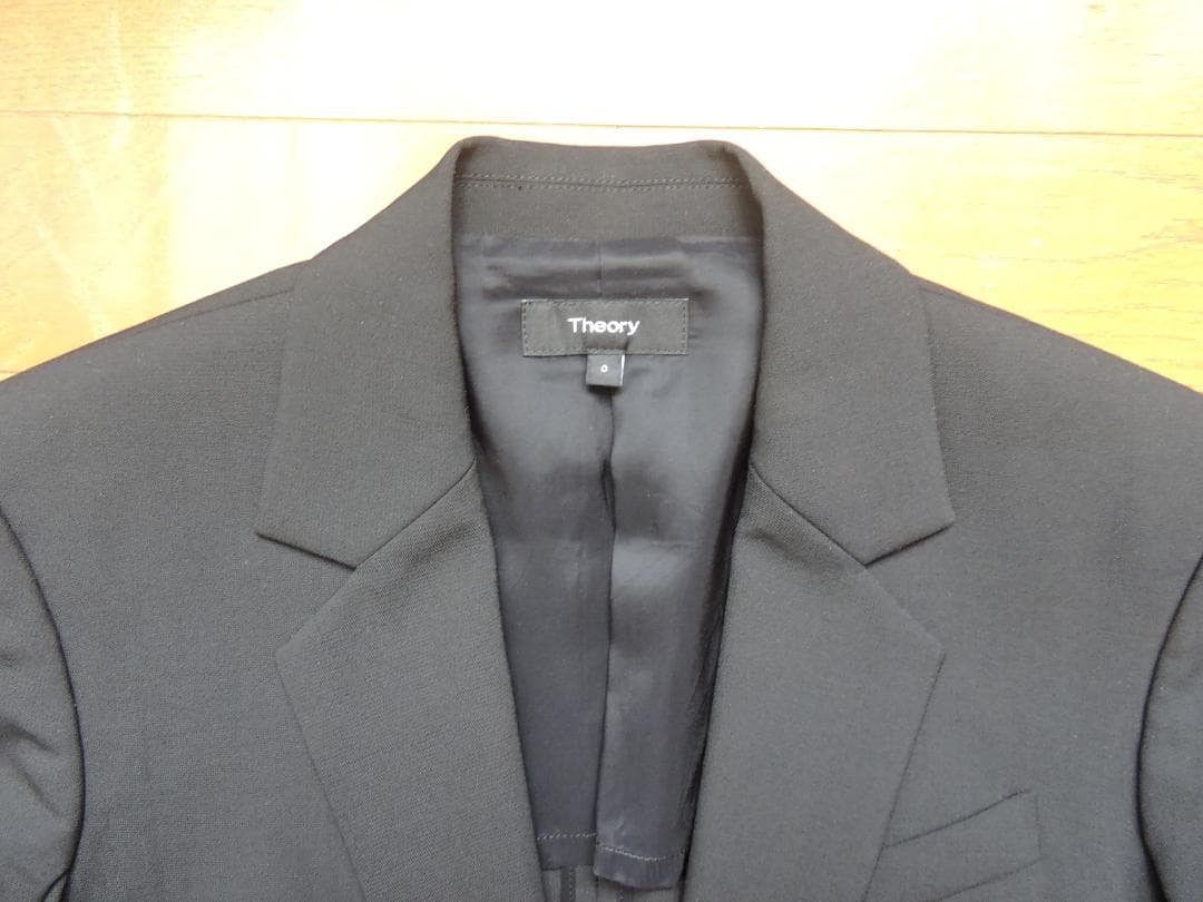 theory　セオリー　スーツ　黒　サイズ０