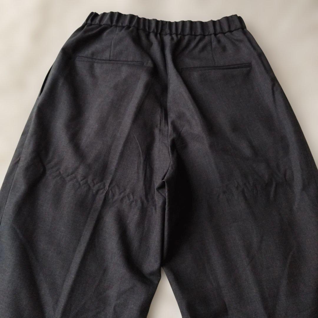 美品✨ATON WOOL TROPICAL TAPERED EASY PANTS