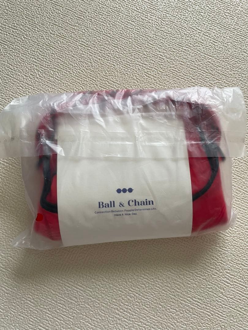 カ*カ様 ボール&チェーン　ミッキーマウス　Disney　赤　Mサイズ　希少？