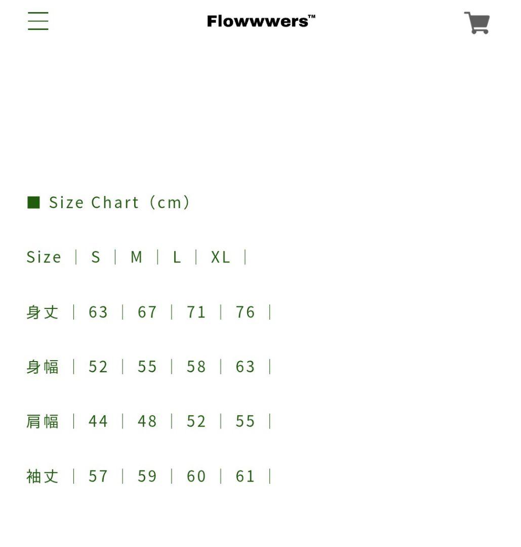 flowwwers スウェット a dot sweat