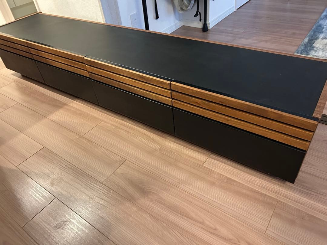 tomo木製テレビボード　ローボード 200cm