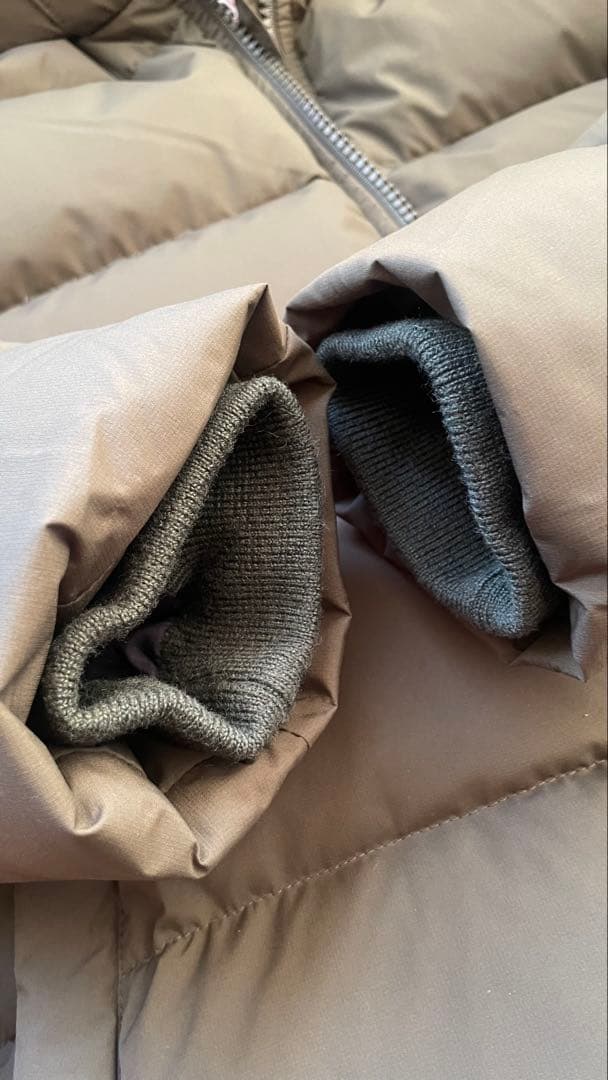 PYRENEX SPOUTNIC MINI カーキSダウンジャケット