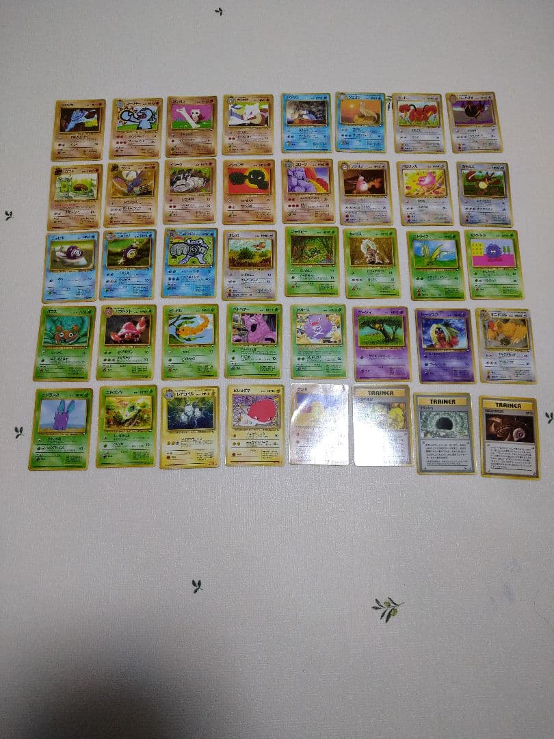 旧裏　ポケモンカード　拡張シート　 なにかの化石含む　コレクション 40枚