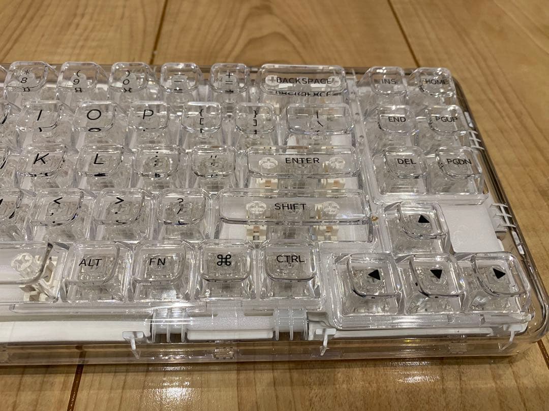 YUNZII X71 トライモードワイヤレスキーボード