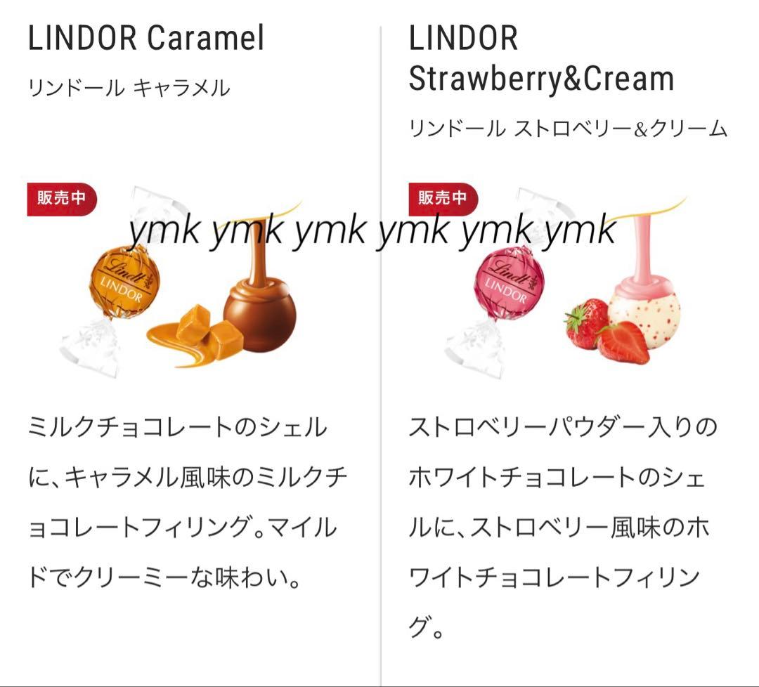 84個 9種類 直営店購入 限定フレーバー リンドール 2袋 1kg