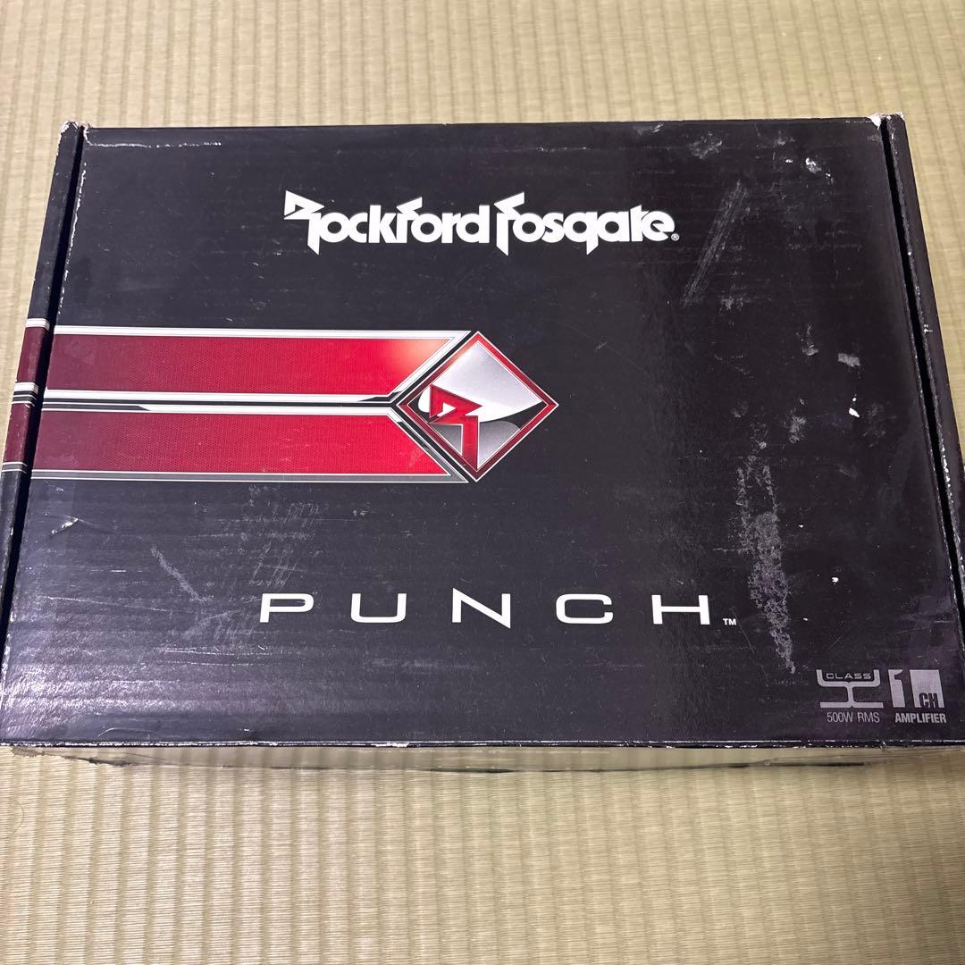 Rockford Fosgate P500X1bd アンプ