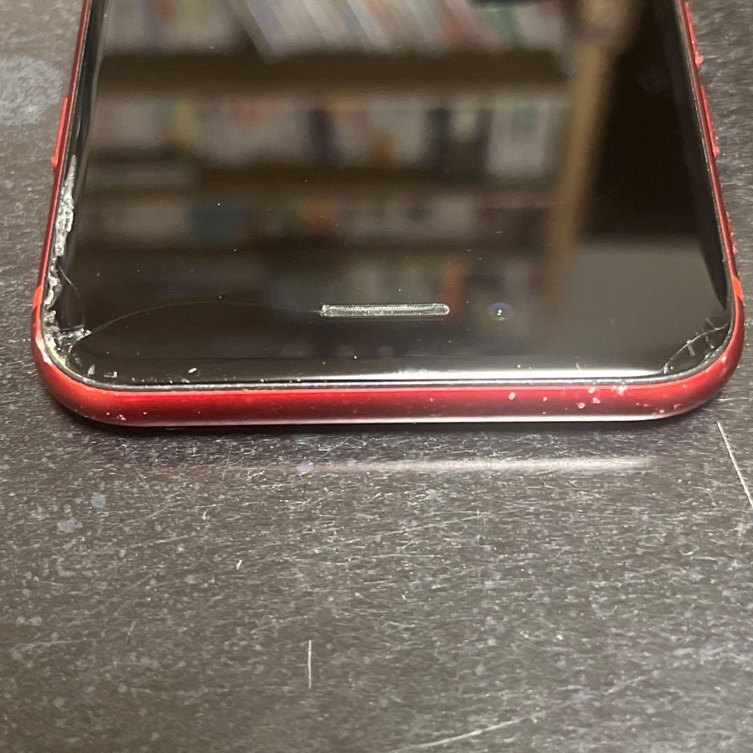Apple iPhone 8 レッド　傷あり 256GB simなし