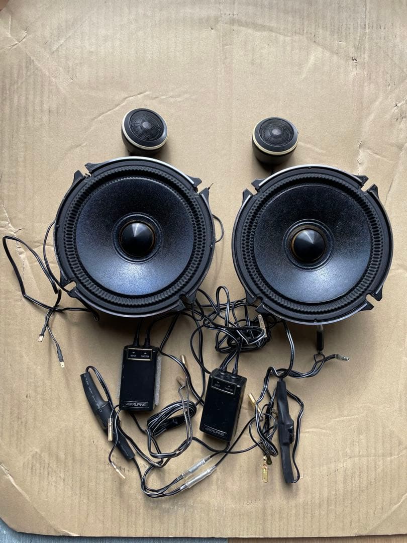 アルパインX-170Sセパレートタイプ 17cmスピーカー