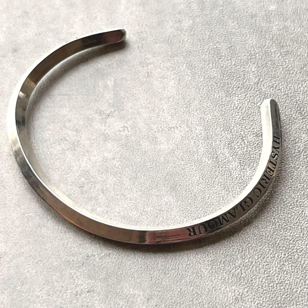 ヒステリックグラマー×アカシックツリー　純銀製バングル　SILVER1000