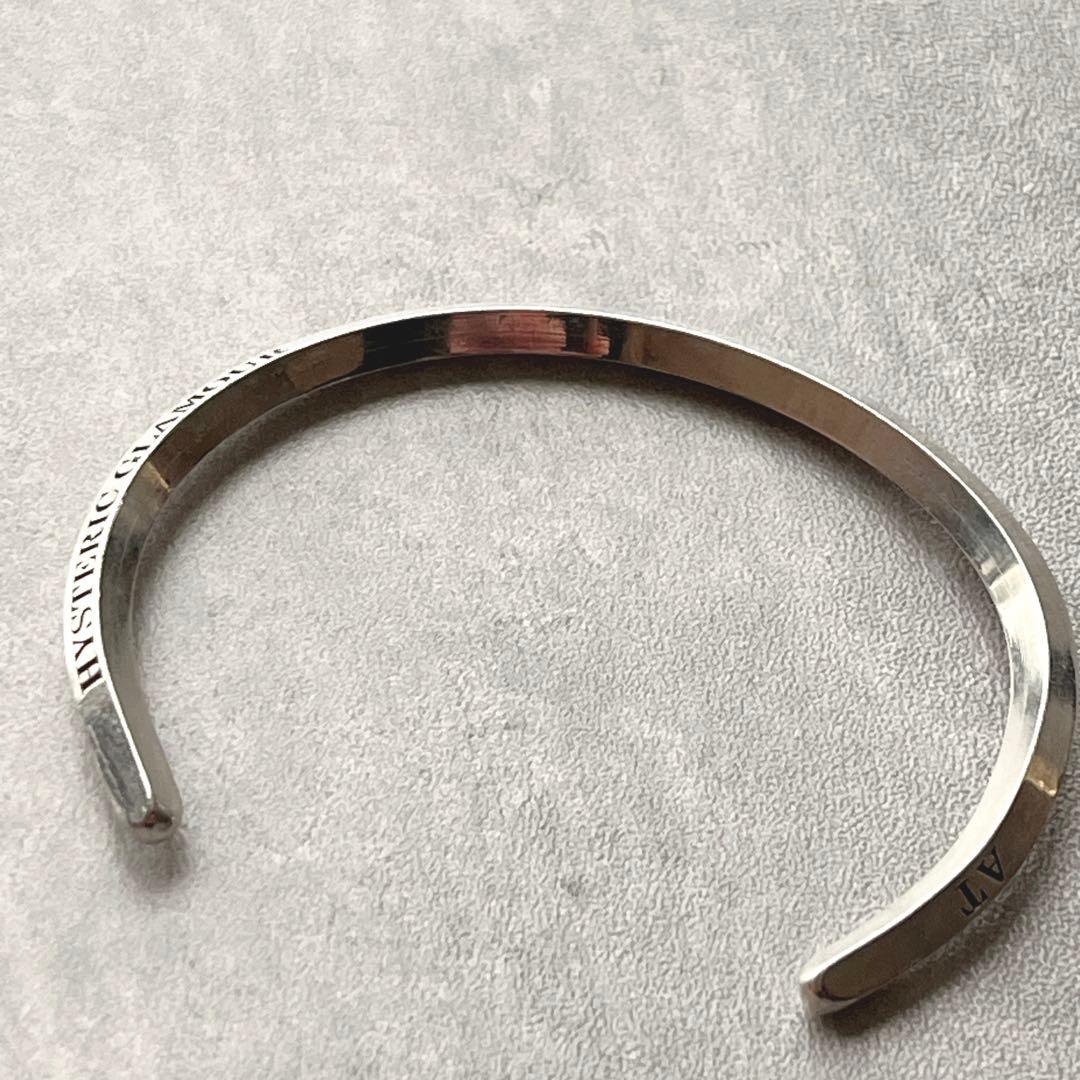 ヒステリックグラマー×アカシックツリー　純銀製バングル　SILVER1000