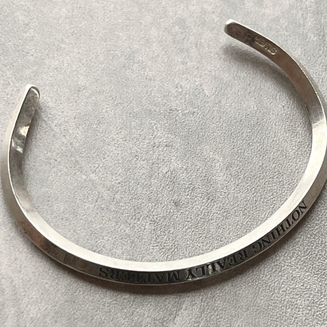 ヒステリックグラマー×アカシックツリー　純銀製バングル　SILVER1000