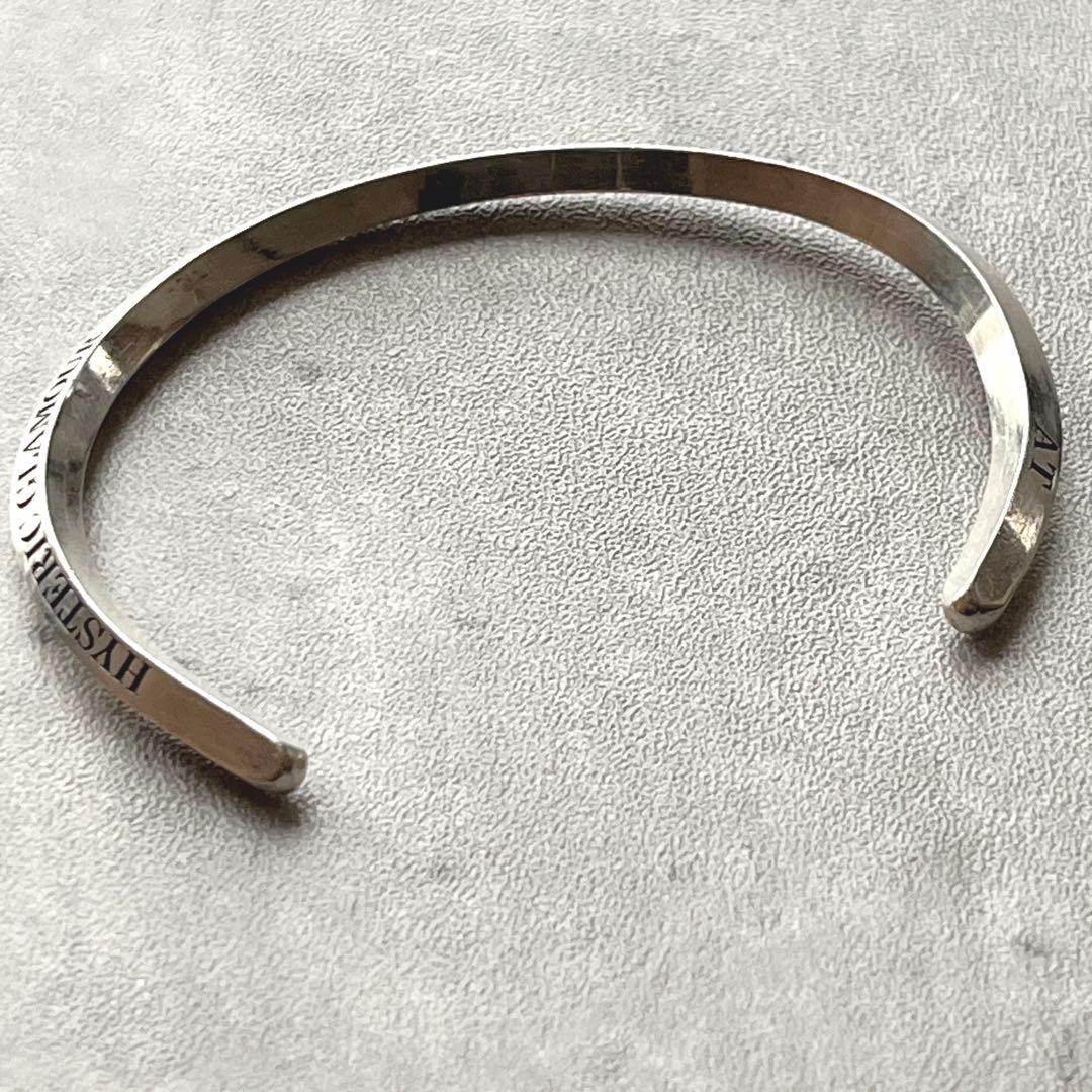 ヒステリックグラマー×アカシックツリー　純銀製バングル　SILVER1000