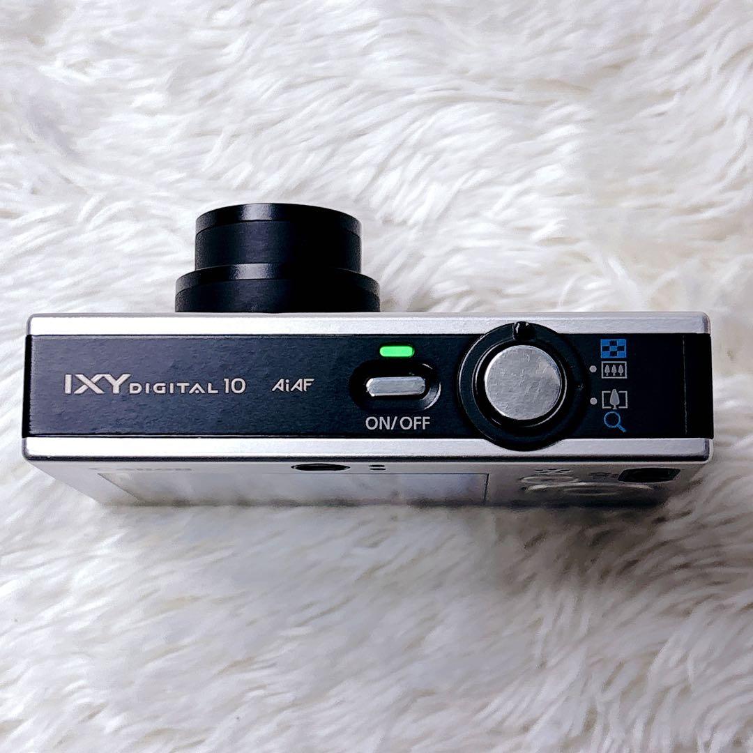 【人気・美品】CanonキャノンIXY DIGITAL 10 オールドデジカメ