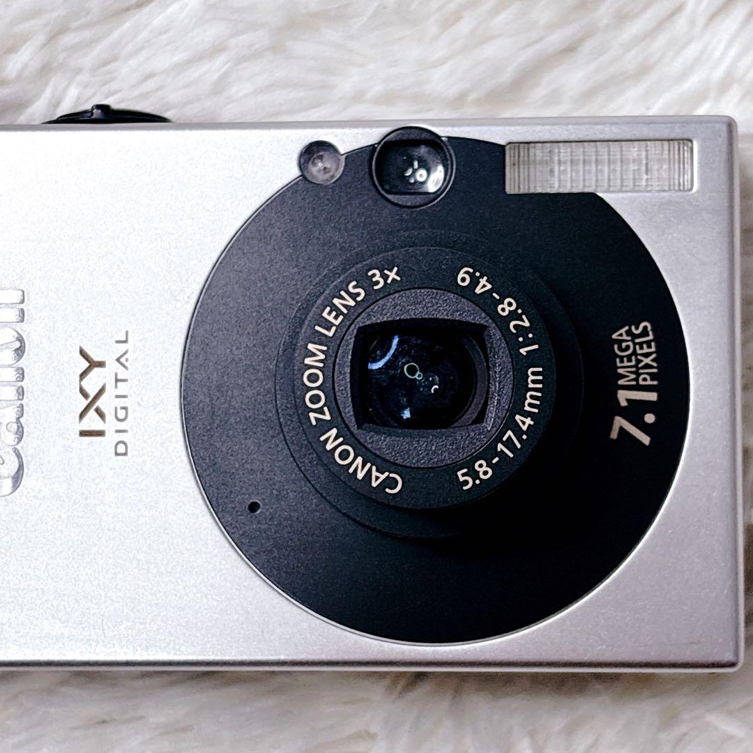 【人気・美品】CanonキャノンIXY DIGITAL 10 オールドデジカメ