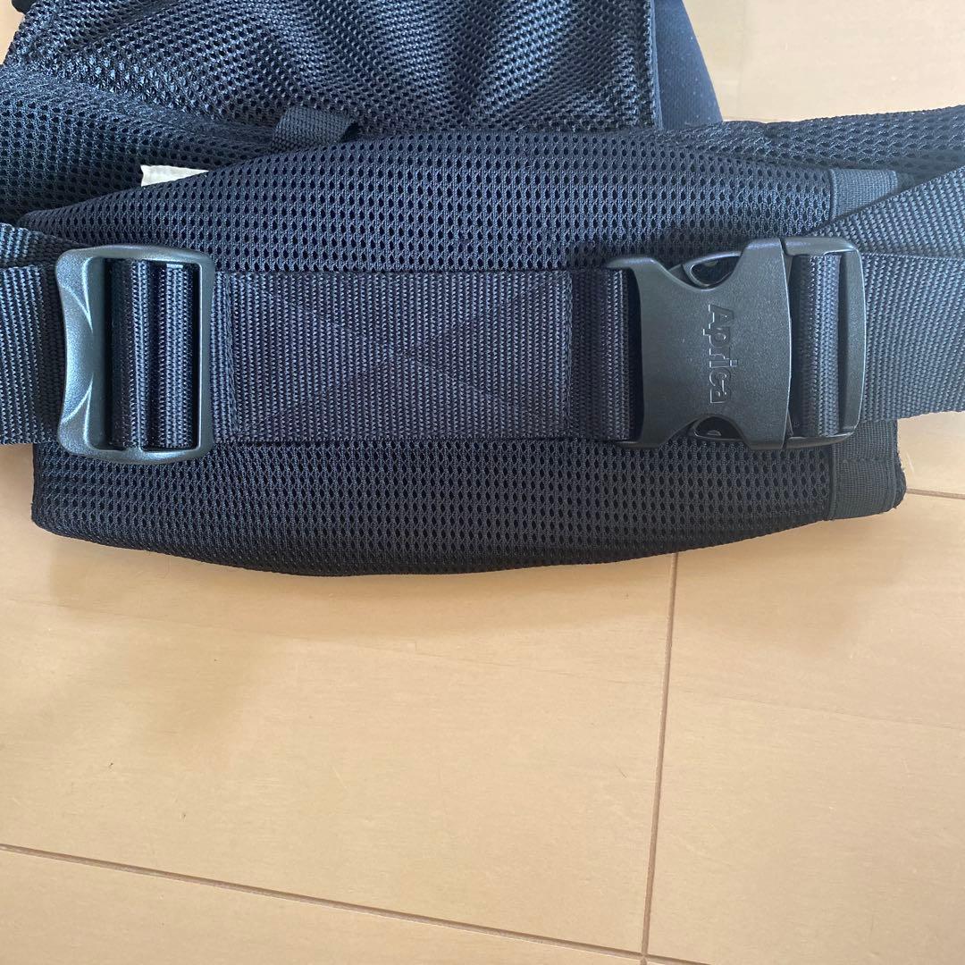 【美品‼️】Aprica 抱っこ紐 ラクリス　ブラック
