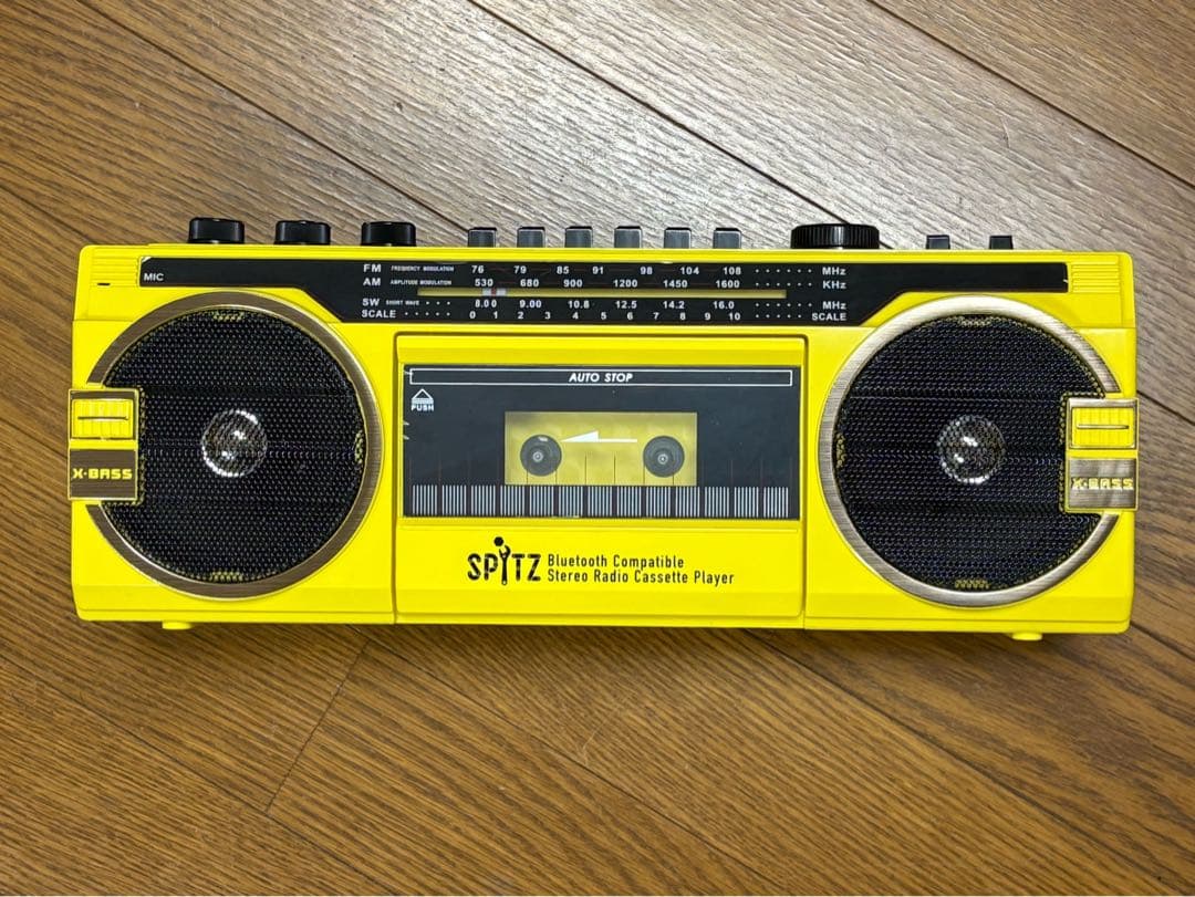 限定★スピッツ「ひみつスタジオ」Bluetooth 対応 ステレオラジカセ