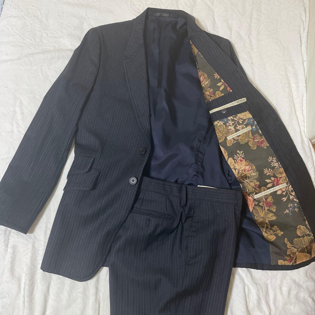 ポールスミス　ネイビー ストライプ