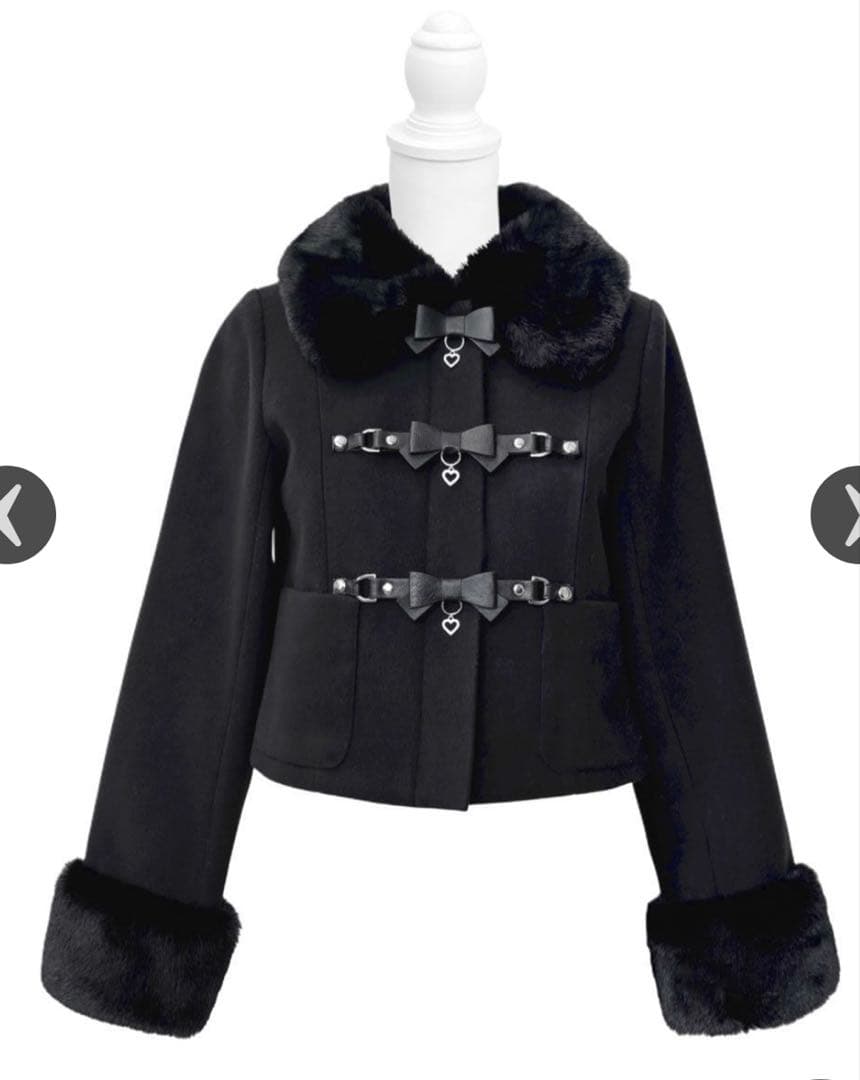 ミシェルマカロン　ハニーミュウ　honey mew ショート　コート F