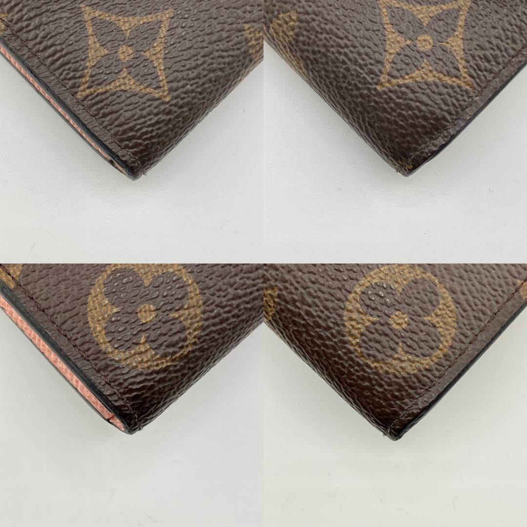 希少✨美品✨ルイヴィトン モノグラム ポルトフォイユ エミリー 長財布 ピンク系